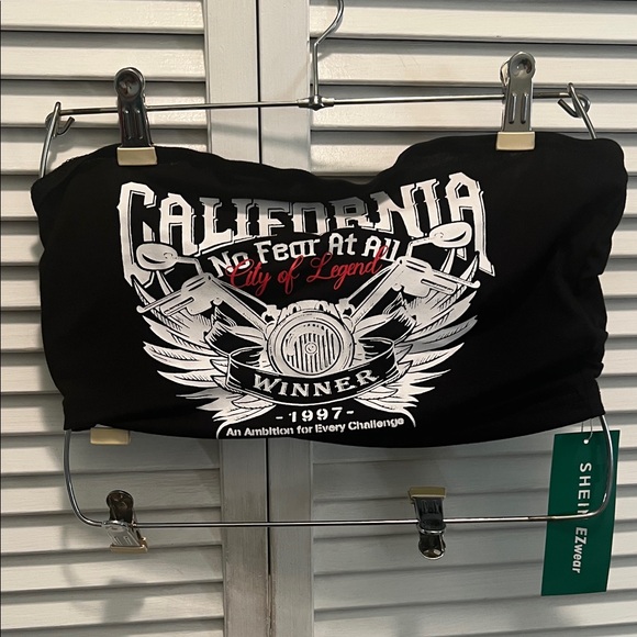 SHEIN Tops - #1114+Black California Graphic Tee